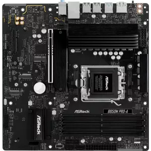  Asrock B850M PROA Socket AM5 AMD B850 4xDDR5 mATX AC97 8ch71 25Gg RAIDHDMIDP