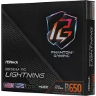 Материнская плата Asrock B650M PG LIGHTNING Socket AM5 AMD B650 4xDDR5 mATX AC`97 8ch(7.1) 2.5Gg RAID+HDMI+DP