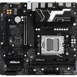 Материнская плата Asrock B850M-X R2.0 Socket AM5 AMD B850 2xDDR5 mATX AC`97 8ch(7.1) 2.5Gg RAID+HDMI+DP