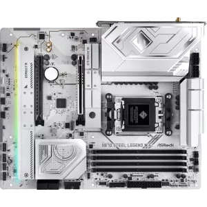  Asrock X870 STEEL LEGEND WIFI Socket AM5 AMD X870 4xDDR5 ATX AC97 8ch71 25Gg RAIDHDMI