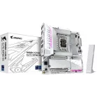 Материнская плата Gigabyte B860M AORUS ELITE WIFI6E ICE Soc-1851 Intel B860 4xDDR5 mATX AC`97 8ch(7.1) 2.5Gg RAID+HDMI+DP