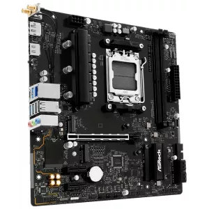  Asrock A620AMX WiFi Socket AM5 AMD A620A 2xDDR5 mATX AC97 8ch71 25Gg RAIDHDMIDP
