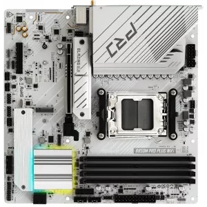  Asrock B850M Pro Plus WiFi Socket AM5 AMD B850 4xDDR5 mATX AC97 8ch71 25Gg RAIDHDMIDP