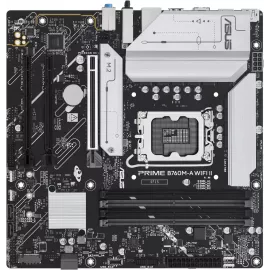 Материнская плата Asus PRIME B760M-A WIFI II Soc-1700 Intel B760 4xDDR5 mATX AC`97 8ch(7.1) 2.5Gg RAID+HDMI+DP