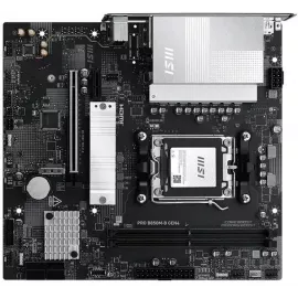 Материнская плата MSI PRO B850M-B GEN4 Socket AM5 AMD B850 2xDDR5 mATX AC`97 8ch(7.1) 2.5Gg RAID+HDMI+DP