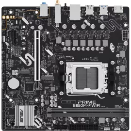 Материнская плата Asus PRIME B850M-F WIFI Socket AM5 AMD B850 2xDDR5 mATX AC`97 8ch(7.1) GbLAN RAID+VGA+HDMI