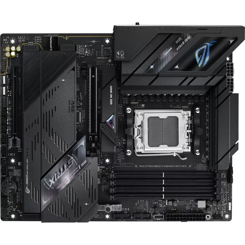 Материнская плата Asus ROG Strix B850-F GAMING WIFI7 NEO Socket AM5 AMD B850 4xDDR5 ATX AC`97 8ch(7.1) 5Gigabit RAID+HDMI