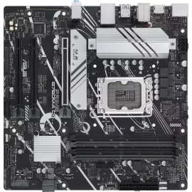 Материнская плата Asus PRIME B760M-A D4-CSM Soc-1700 Intel B760 4xDDR4 mATX AC`97 8ch(7.1) 2.5Gg RAID+HDMI+DP