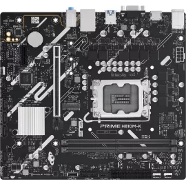 Материнская плата Asus PRIME H810M-K Soc-1851 Intel H810 2xDDR5 mATX AC`97 8ch(7.1) GbLAN RAID+VGA+HDMI