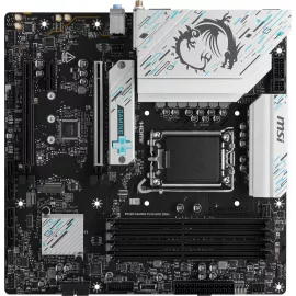 Материнская плата MSI B760M GAMING PLUS WIFI DDR4 Soc-1700 Intel B760 4xDDR4 mATX AC`97 8ch(7.1) 2.5Gg+HDMI+DP