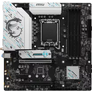  MSI B760M GAMING PLUS WIFI DDR4 Soc1700 Intel B760 4xDDR4 mATX AC97 8ch71 25GgHDMIDP