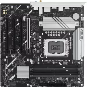  Asus B860M MAX GAMING AX Soc1851 Intel B860 4xDDR5 mATX AC97 8ch71 25Gg RAIDDP