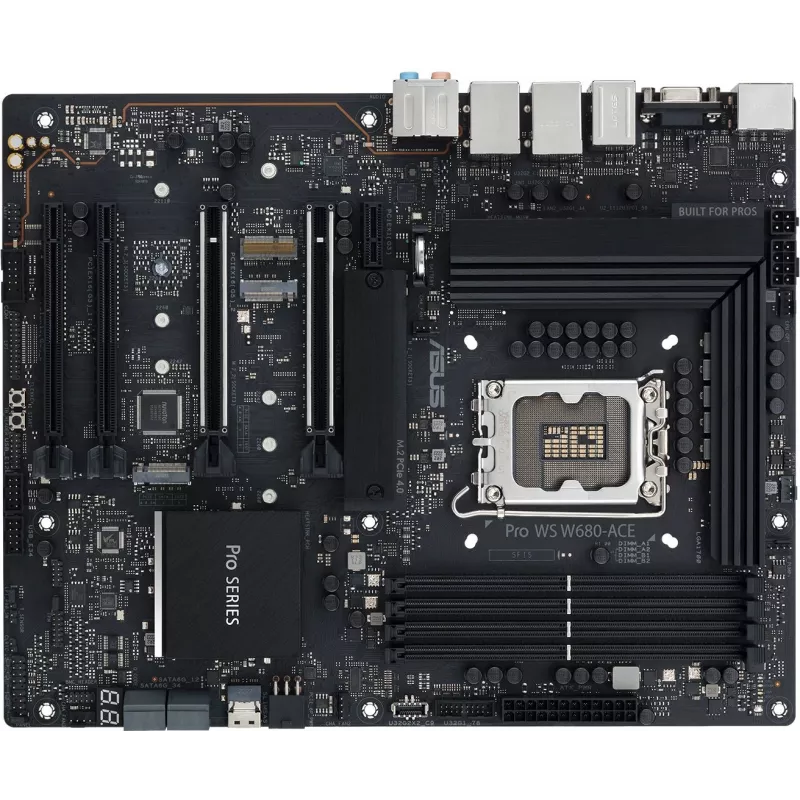 Материнская плата Asus PRO WS W680-ACE Soc-1700 Intel W680 4xDDR5 ATX AC`97 8ch(7.1) 2x2.5Gg RAID+VGA+HDMI+DP