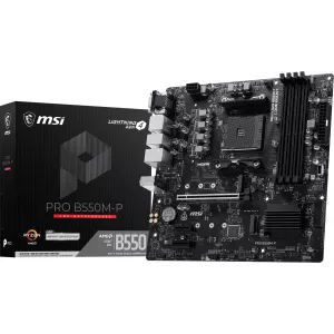  MSI PRO B550MP SocAM4 AMD B550 4xDDR4 mATX AC97 8ch71 GbLAN RAIDVGAHDMIDP