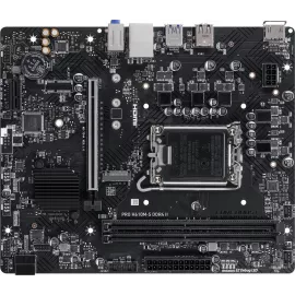 Материнская плата MSI PRO H610M-S DDR4 II Soc-1700 Intel H610 2xDDR4 mATX AC`97 8ch(7.1) GbLAN+HDMI