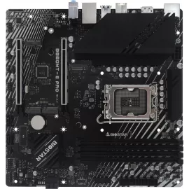 Материнская плата Biostar B860MT-E PRO Soc-1851 Intel B860 4xDDR5 mATX AC`97 8ch(7.1) 2.5Gg RAID+HDMI+DP