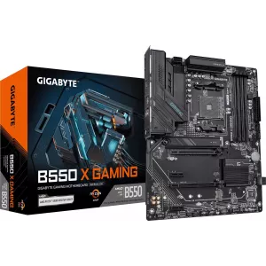  Gigabyte B550 X GAMING SocAM4 AMD B550 4xDDR4 ATX AC97 8ch71 25Gg RAIDHDMIDP