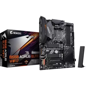  Gigabyte B550 AORUS ELITE WIFI7 SocAM4 AMD B550 4xDDR4 ATX AC97 8ch71 25Gg RAIDHDMIDP