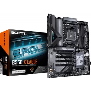  Gigabyte B550 X EAGLE SocAM4 AMD B550 4xDDR4 ATX AC97 8ch71 25Gg RAIDHDMI