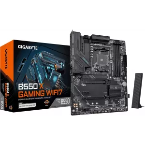  Gigabyte B550 X GAMING WF7 SocAM4 AMD B550 4xDDR4 ATX AC97 8ch71 25Gg RAIDHDMIDP