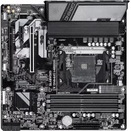 Материнская плата Gigabyte B550M GAMING X Soc-AM4 AMD B550 4xDDR4 mATX AC`97 8ch(7.1) GbLAN RAID+HDMI+DP
