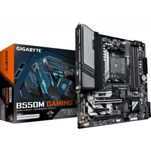  Gigabyte B550M GAMING X SocAM4 AMD B550 4xDDR4 mATX AC97 8ch71 GbLAN RAIDHDMIDP