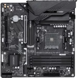  Gigabyte B550M X A ELITE WF7 SocAM4 AMD B550 4xDDR4 mATX AC97 8ch71 25Gg RAIDHDMIDP