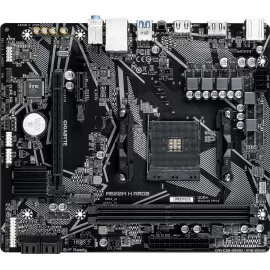 Материнская плата Gigabyte A520M H ARGB Soc-AM4 AMD A520 2xDDR4 mATX AC`97 8ch(7.1) GbLAN RAID+HDMI+DP