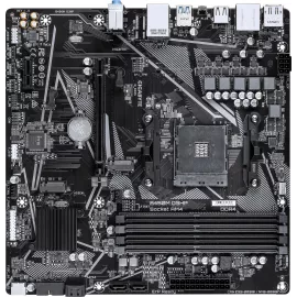 Материнская плата Gigabyte B450M D3HP Soc-AM4 AMD B450 4xDDR4 mATX AC`97 8ch(7.1) GbLAN RAID+HDMI+DP