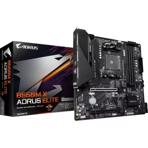  Gigabyte B550M X A ELITE SocAM4 AMD B550 4xDDR4 mATX AC97 8ch71 25Gg RAIDHDMIDP