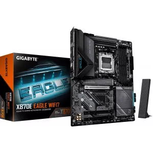  Gigabyte X870E EAGLE WIFI7 Socket AM5 AMD X870E 4xDDR5 ATX AC97 8ch71 5Gigabit RAIDHDMI
