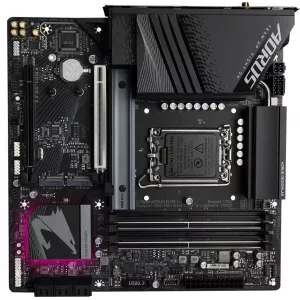  Gigabyte Z790M AORUS ELITE AX Soc1700 Intel Z790 4xDDR5 mATX AC97 8ch71 25Gg RAIDHDMIDP