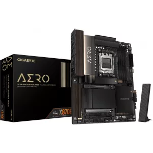  Gigabyte X870E AERO X3D DARK WOOD Socket AM5 AMD X870E 4xDDR5 ATX AC97 8ch71 2x5Gg RAIDHDMI