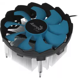 Устройство охлаждения(кулер) Aerocool BAS Soc-1151/1200 черный 3-pin 24dB Al 100W 422gr Ret
