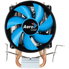Устройство охлаждения(кулер) Aerocool Verkho 2 Dual Soc-AM4/AM3+/1150/1151/1200/2011 4-pin 15-25dB Al+Cu 120W 370gr Ret