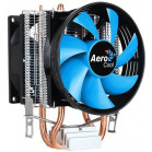 Устройство охлаждения(кулер) Aerocool Verkho 2 Dual Soc-AM5/AM4/1200/2066/1700/1851 черный/синий 4-pin 15-25dB Al+Cu 120W 370gr Ret