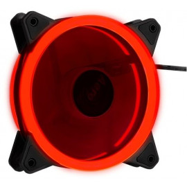 Вентилятор Aerocool Rev Red 120x120mm 3-pin 15dB 153gr LED Ret