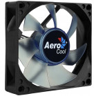 Вентилятор для корпуса Aerocool Motion 8 LED 80х80x25 черный 3-pin 25дБ (MOTION 8 BLUE-3P 80) Ret