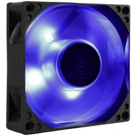 Вентилятор Aerocool Motion 8 Blue-3P 80x80mm 3-pin 25dB 90gr LED Ret