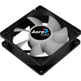 Вентилятор Aerocool Frost 8 80x80mm 3-pin 4-pin(Molex)28dB 90gr LED Ret