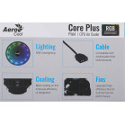 Устройство охлаждения(кулер) Aerocool Core Plus ARGB Soc-AM5/AM4/1200/1700/1851 черный/белый 4-pin 15-25dB Al 110W 305gr Ret (CORE PLUS ARGB PWM 4P)