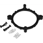 Устройство охлаждения(кулер) Aerocool Core Plus ARGB Soc-AM5/AM4/1200/1700/1851 черный 4-pin 15-25dB Al 110W 305gr Ret (CORE PLUS ARGB PWM 4P)