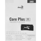 Устройство охлаждения(кулер) Aerocool Core Plus ARGB Soc-AM5/AM4/1200/1700/1851 черный 4-pin 15-25dB Al 110W 305gr Ret (CORE PLUS ARGB PWM 4P)
