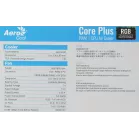 Устройство охлаждения(кулер) Aerocool Core Plus ARGB Soc-AM5/AM4/1200/1700/1851 черный 4-pin 15-25dB Al 110W 305gr Ret (CORE PLUS ARGB PWM 4P)