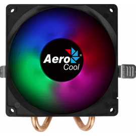 Устройство охлаждения(кулер) Aerocool Air Frost 2 Soc-AM5/AM4/1151/1200/1700 3-pin 26dB Al+Cu 110W 250gr LED Ret