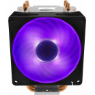 Устройство охлаждения(кулер) Cooler Master Hyper H410R RGB Soc-AM4/1151/1200/2066 черный 4-pin 6-29dB Al+Cu 120W 305gr Ret