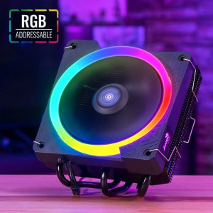  Aerocool Cylon 3H ARGB SocAM5AM4120017001851 4pin 1324dB AlCu 125W 480gr Ret CYLON 3H ARGB PWM 4P