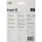 Вентилятор для корпуса Aerocool Frost 12 RGB 120х120x25 черный 3-pin 4-pin (Molex) 23.7дБ (FROST 12 FRGB MOLEX + 3P) Ret