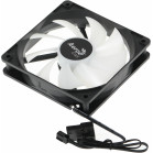 Вентилятор для корпуса Aerocool Frost 12 RGB 120х120x25 черный 3-pin 4-pin (Molex) 23.7дБ (FROST 12 FRGB MOLEX + 3P) Ret
