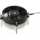 Устройство охлаждения(кулер) ID-Cooling DK-15 PWM Soc-1151/1200 черный 4-pin 14-27dB Al 65W 221gr Ret